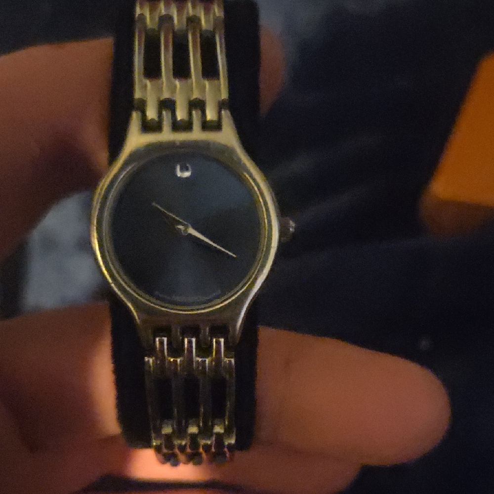Movado Silver and Black Smartwatch